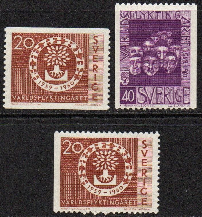 Sweden Sc #553-555 Mint Hinged