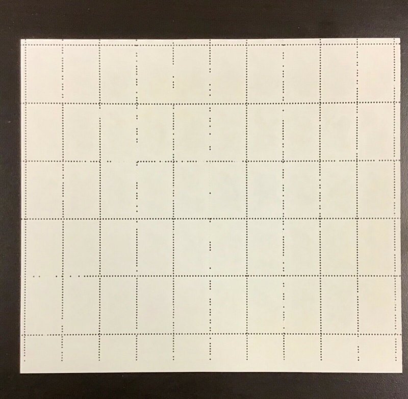 1953-2002 State Birds & Flowers MNH 20 c Sheet of 50 FV $10.00 1982 Line perfs