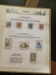 Australia Collection from 1927 to 1978 Used Cat. Value $575