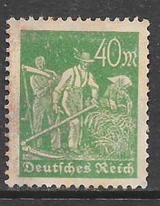 Germany 227: 40m Farmers, unused, NG, F-VF