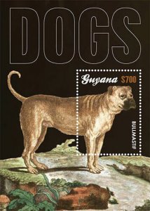 Guyana - 2012 - Evolution Of The Dogs - Souvenir Sheet - MNH