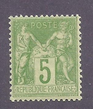 France Scott # 104, Type II, MINT,OG