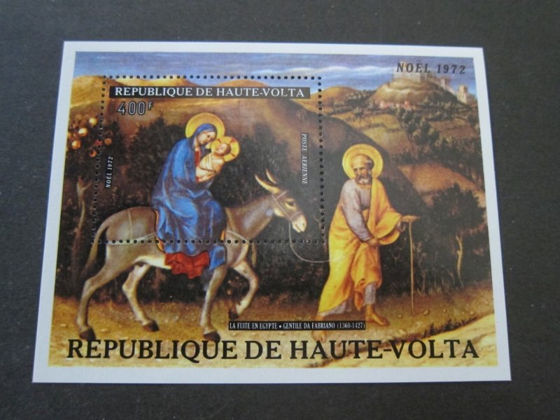 Burkina Faso 1973 Sc C134 Christmas Religion MNH