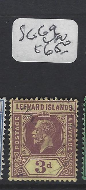 LEEWARD ISLANDS (P2305B)  KGV  3D   SG 69    VFU