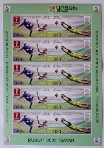 Artsakh 2022 MNH** Mi 254-255 Football FIFA World Cup Qatar Sport Ball - Imperf.