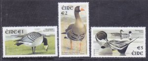 Ireland 1366-68 MNH 2002 Birds €1 - €5 High Value Issues XF