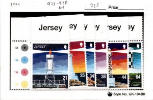 Jersey, Postage Stamp, #923-928 Mint NH, 1999 Lighthouses (AB)
