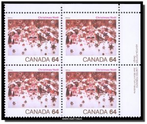 Canada - 1042 PB UR MNH - Christmas 1984 - Snow in Bethlehem 64¢