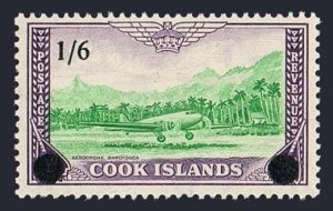 Cook Islands 147, MNH. Michel 92. Mail plan at Rarotonga Airport, 1960.