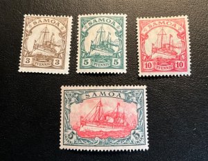 Stamps Samoa Scott #70-3 hinged