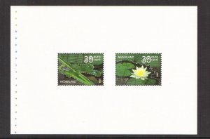 Netherlands  #1197b/c  booklet pane from PR6   MNH  2005  Nature