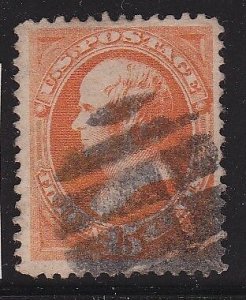 163 VF neat cancel nice color cv $ 160 ! see pic !