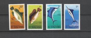 TANZANIA SCOTT 66-9 MNH 