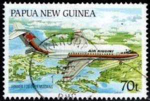 Papua New Guinea - #690 Fokker F28 - Used