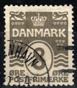 Denmark #93 F-VF Used CV $3.25 (X340)