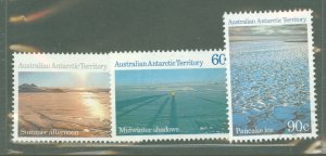 Australian Antarctic Territory #L60/L70/L73  Multiple