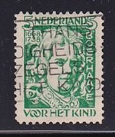 Netherlands  #B34  used   1928  scientists  5c  Boerhaave