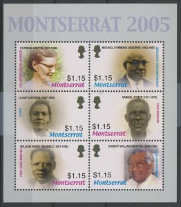 Montserrat #1144a Mint (NH) Souvenir Sheet