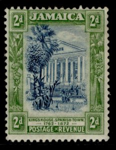 JAMAICA GV SG97, 2d indigo and green, M MINT.