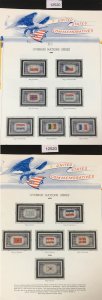 MOMEN: US STAMPS # 909-921 1943 FLAGS MINT OG NH XF COLLECTIONS LOT #12520