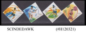 INDIA - 2000 SUMMER OLYMPICS GAMES 4V MNH