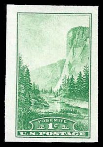 PCBstamps   US # 756 1c Yosemite, green, MNH, (6)