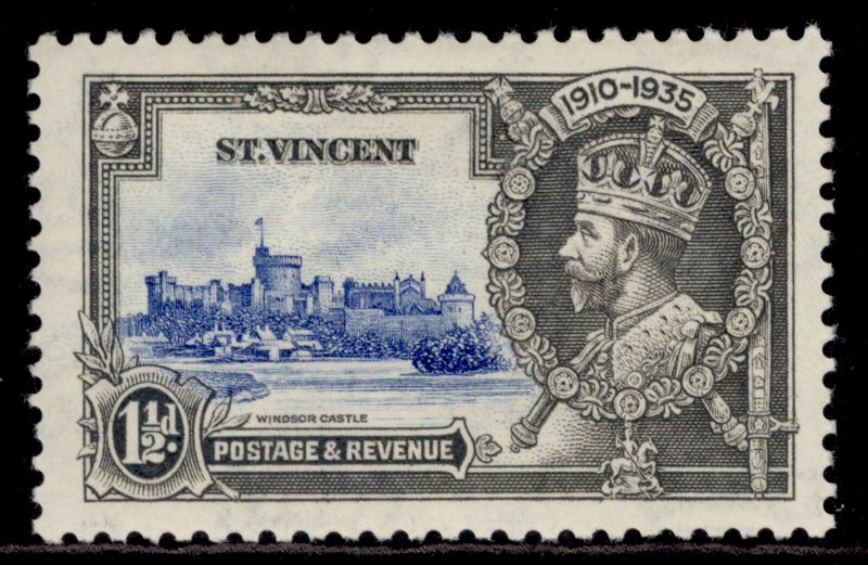 ST. VINCENT GV SG143, 1½d ultramarine & grey, M MINT.