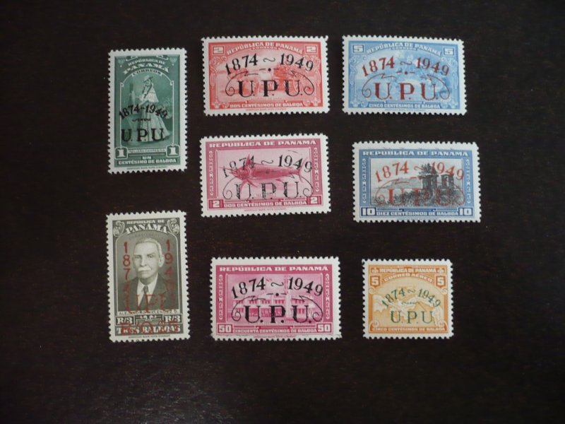 Stamps - Panama - Scott# 368-370,C114-C118 - Mint Never Hinged Set of 8 Stamps