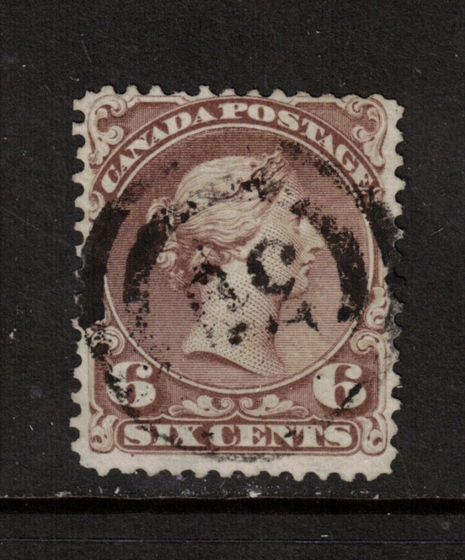 Canada #27 Used With Ideal 2 Ring 30 Cancel 