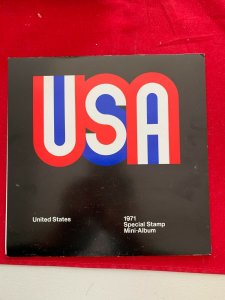 usps 1971  SPECIAL ISSUE MINT YEAR SET  SCARCE -  TYPE 2 -  RARE FIND