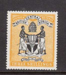 British Central Africa #27 Extra Fine Mint Lightly Hinged