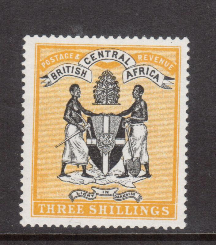 British Central Africa #27 Extra Fine Mint Lightly Hinged