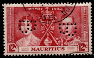 Mauritius #209 Coronation Used CV$2.50