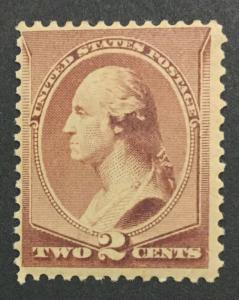 MOMEN: US #210 MINT OG NH #26130