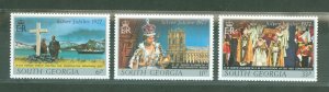 South Georgia #48-50  Single (Complete Set) (Jubilee) (Queen)