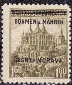 Bohemia and Moravia 13 1939 MH