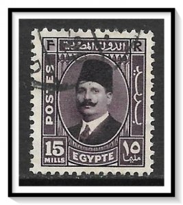 Egypt #196 King Fuad Used