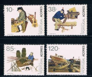 Azores 406-409 Unused set Professions 1992 (A0289)+