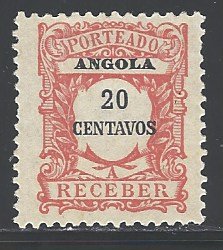 Angola Sc # J29 mint hinged (RS)