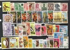 Papua New Guinea stamp collection of 57 used different stamps