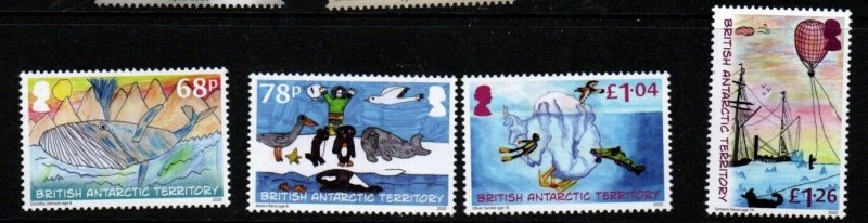 BRITISH ANTARCTIC TERR. SG794/7 2020 DISCOVERING ANTARCTICA STAMPS MNH