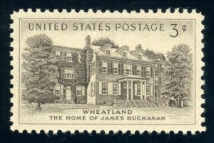 US Stamp #1081 Wheatland 3c - PSE Cert - GEM 100 - MNH - SMQ $160.00