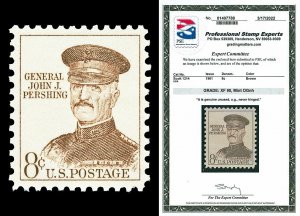 Scott 1214 (1042A) 1961 8c Pershing Issue Mint Graded XF 90 NH with PSE CERT!