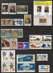 US 1975 Commemorative Year Set, Mint Never Hinged, buy no...