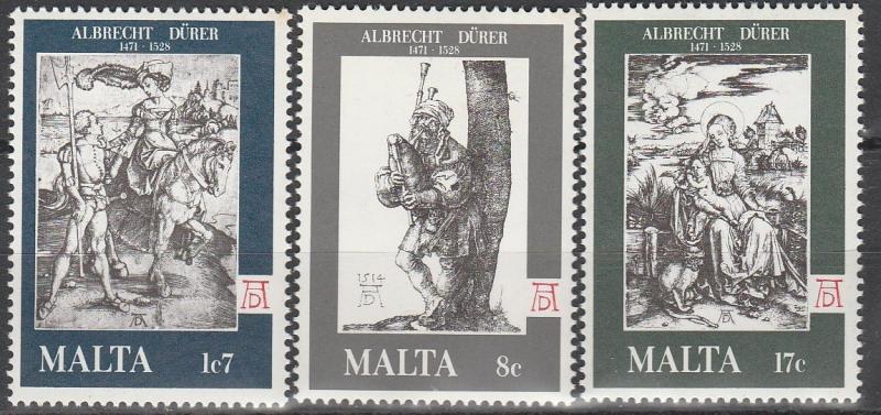 Malta #544-6  MNH F-VF (V3063)