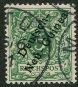 German New Guinea SC# 2  O/P on issue of Germany 5pf Used