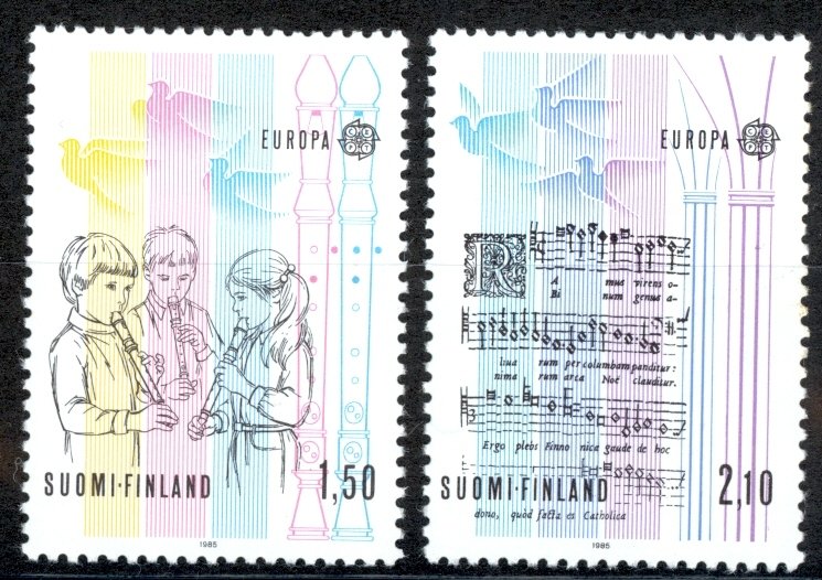 Finland Sc# 707-708 MNH 1985 Europa