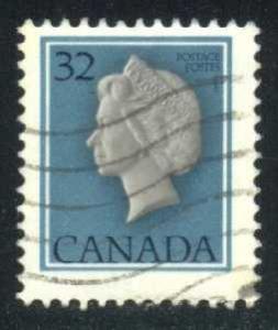Canada #792 Queen Elizabeth II, used (0.25)