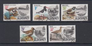 Alderney  Birds 1984 set Fine used