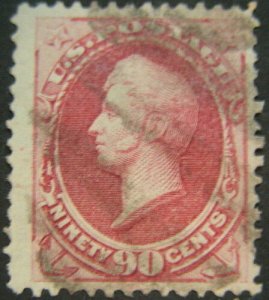 U.S. 155 Used VF++ SCV$350.00 Perry  